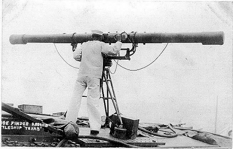 二战战列舰光学测距仪图片