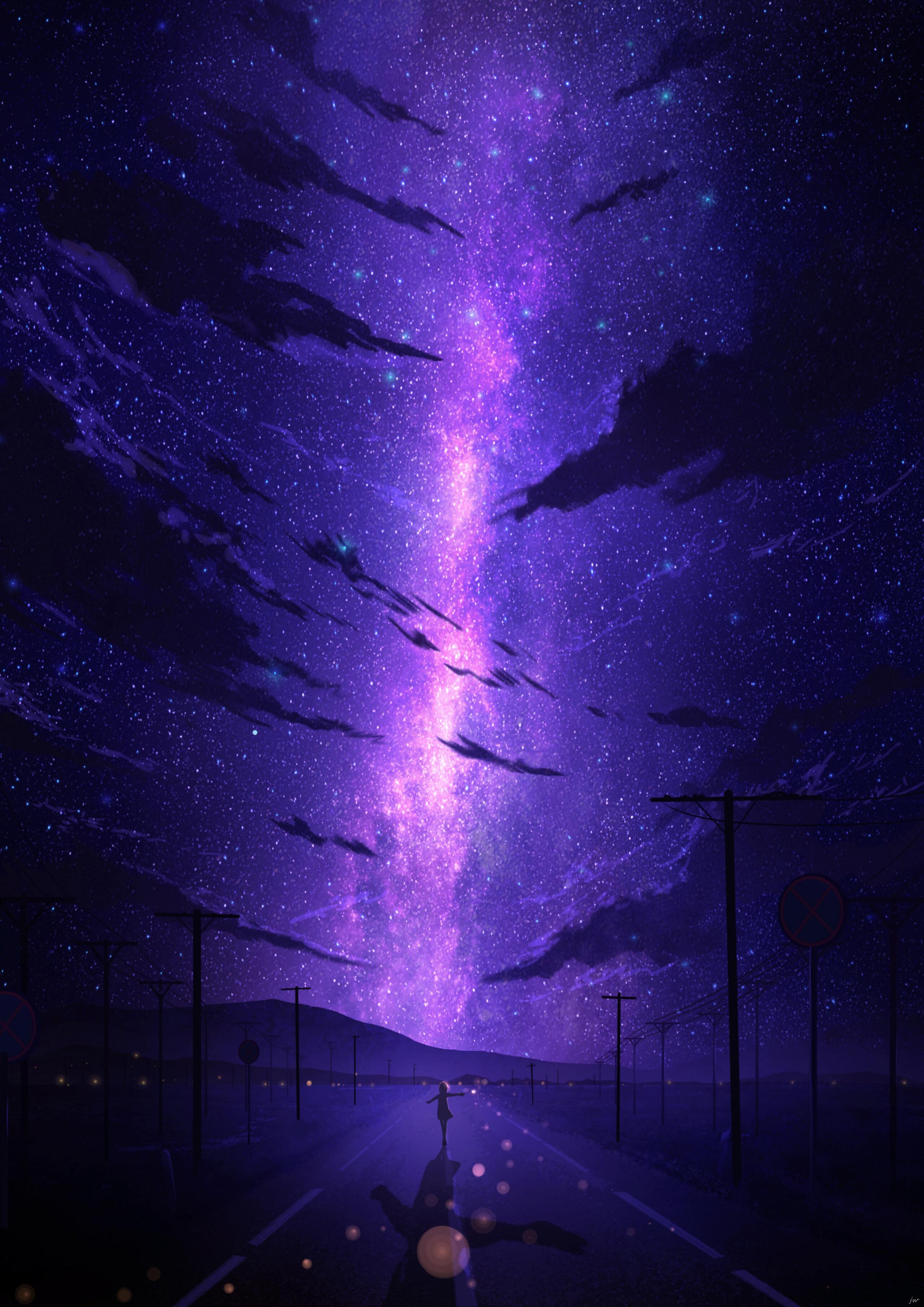 Anime Original HD Wallpaper by 画师JW