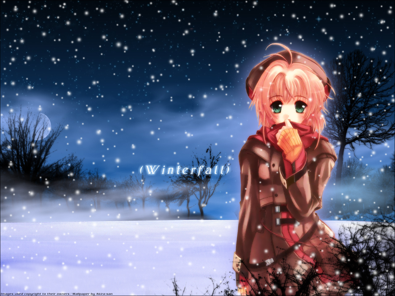 Konachan.com - 855 card_captor_sakura kinomoto_sakura snow winter.jpg
